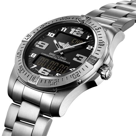 breitling black titanium|breitling titanium aerospace watches for.